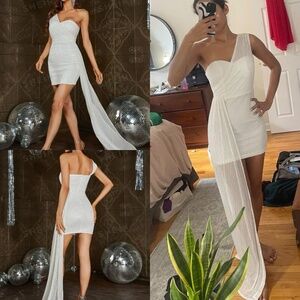 White Bachelorette Party Dress